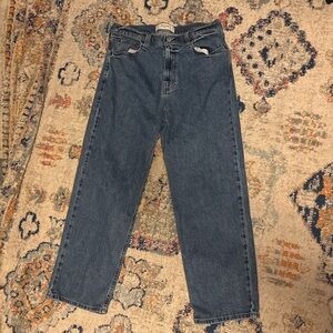 Hollister Dark Blue baggy jeans